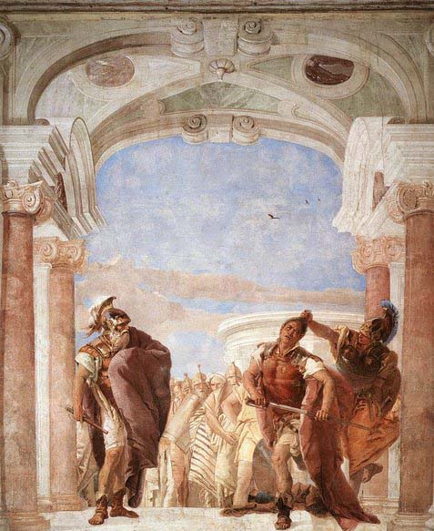 Giovanni Battista Tiepolo The Rage of Achilles